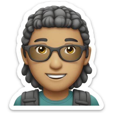 Bubu dudu in Bali sticker