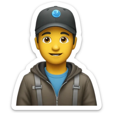 Un enfant qui pete sticker