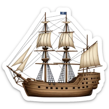 19th century Navy ship sticker