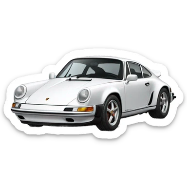 sportscar porsche sticker
