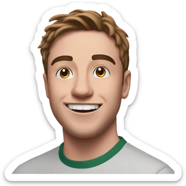 mrbeast in real life sticker