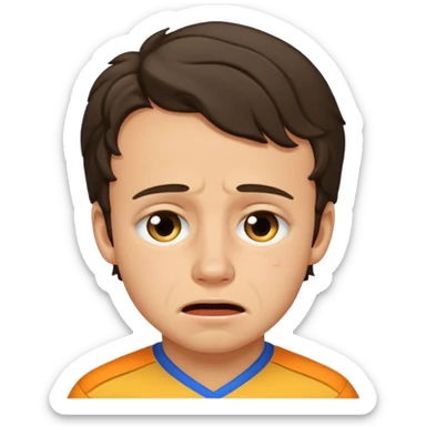 Lando Norris crying  sticker