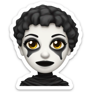goth mummy sticker