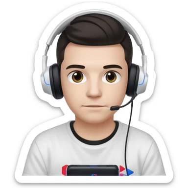 Playstation 5gamer with ThugLife sticker