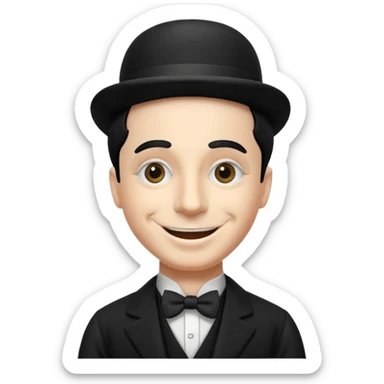 Charlie Chaplin sticker