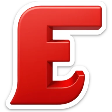 The letter: L alone  sticker