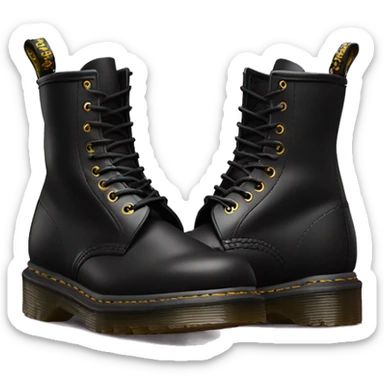 Dr martens platform boot sticker