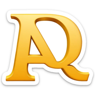 La letra n en lenguaje de señas sticker