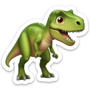 Dinosaure pooo sticker