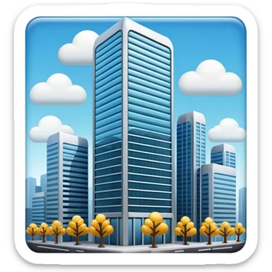 city building emoji sticker