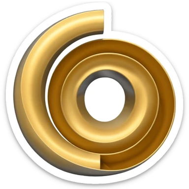 grey spiral slide sticker