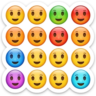 67 emoji six seven sticker