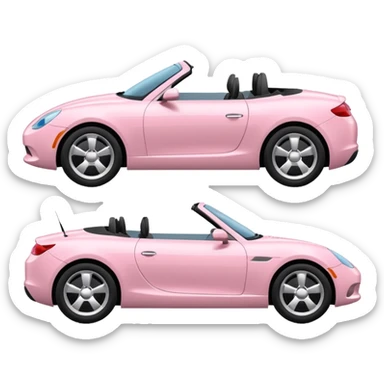 light pink convertable sticker
