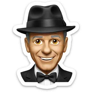 Frank Sinatra sticker