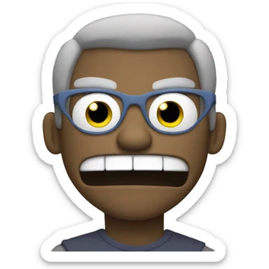 Pops from regular show sticker