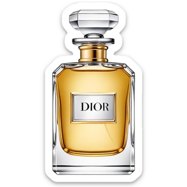 Dior parfum sticker