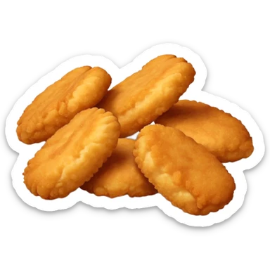 chicken nuggets sticker
