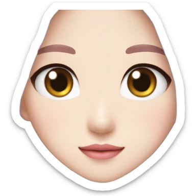 Blackpink Jisoo in snowdrop series sticker