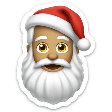 Santa sticker
