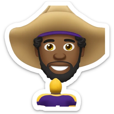 Aaron Jones Sombrero Vikings sticker