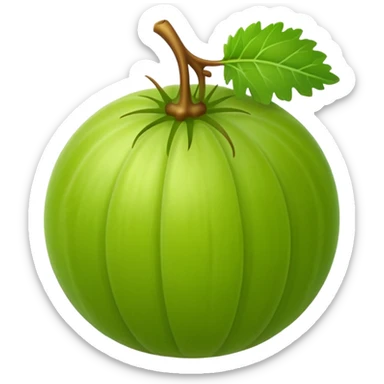 gooseberry fruit sticker