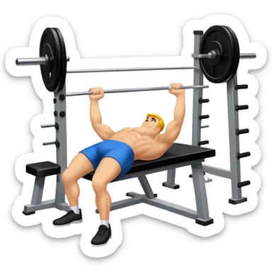 close-grip flat-benchpress sticker