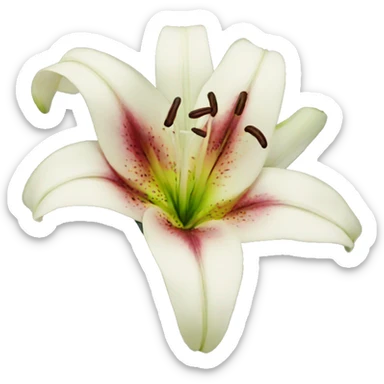 Lily  sticker