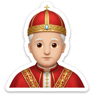 Pope Leo with Mozetta sticker