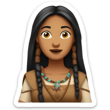 Pocahontas sticker