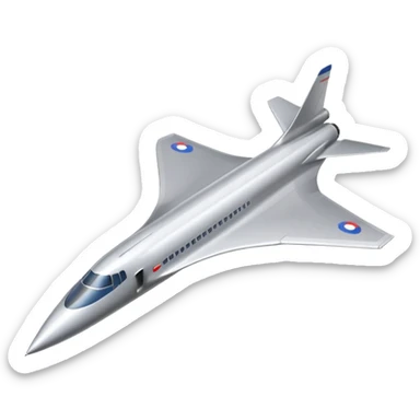 yes now i want a Concorde with no liveryies sticker