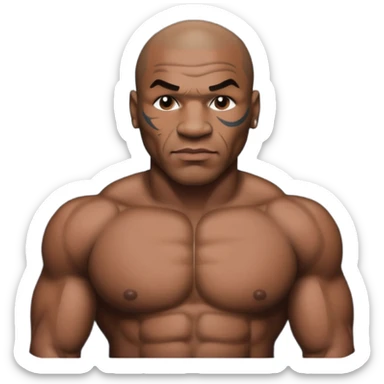 mike tyson sticker