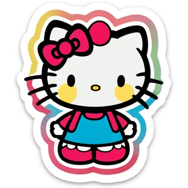 Hello kitty sticker