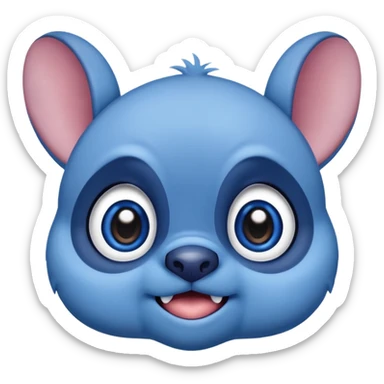 Stitch from lilo and stitch sticker