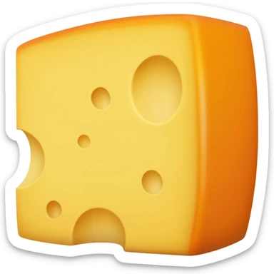 cheese sticker