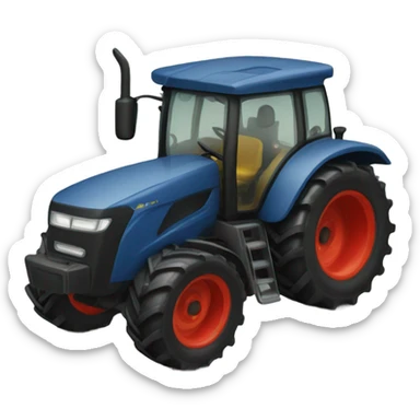 Tractor sticker