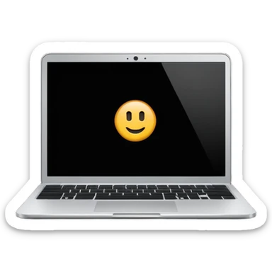 laptop with “1C” on the screen sticker