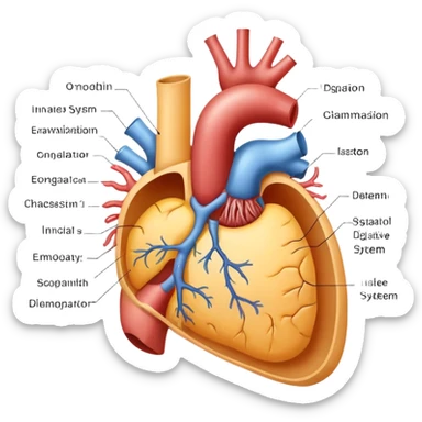 Sistema digestório  sticker