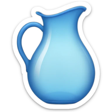 Water pitcher sticker
