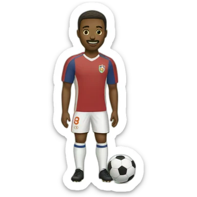 futbol retro sticker