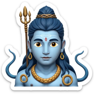 Lord shiv  sticker