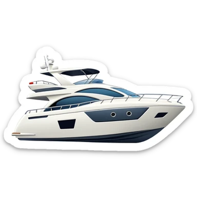 azimut boat sticker