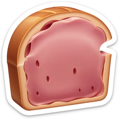 Ham slice sticker