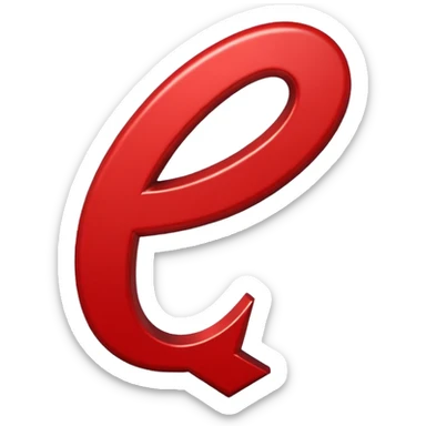 simbolo de interrogacion rojo sticker