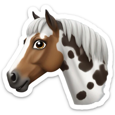 appaloosa horse sticker
