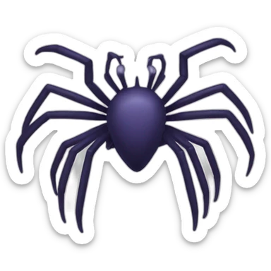 nami à peur d'une araignée sticker