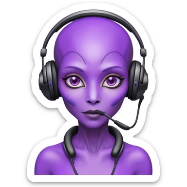 💜👾👩‍🎤 sticker