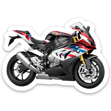 BMW S1000RR motorcycle sticker