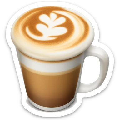 Latte  sticker