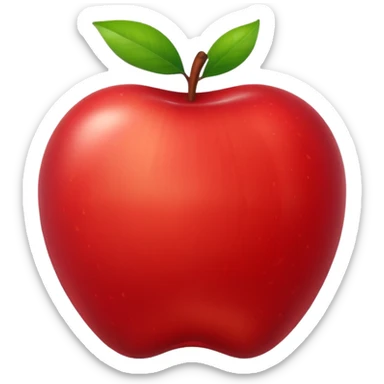 why it is an apple ? sticker