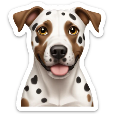 Spotted pit mix  sticker
